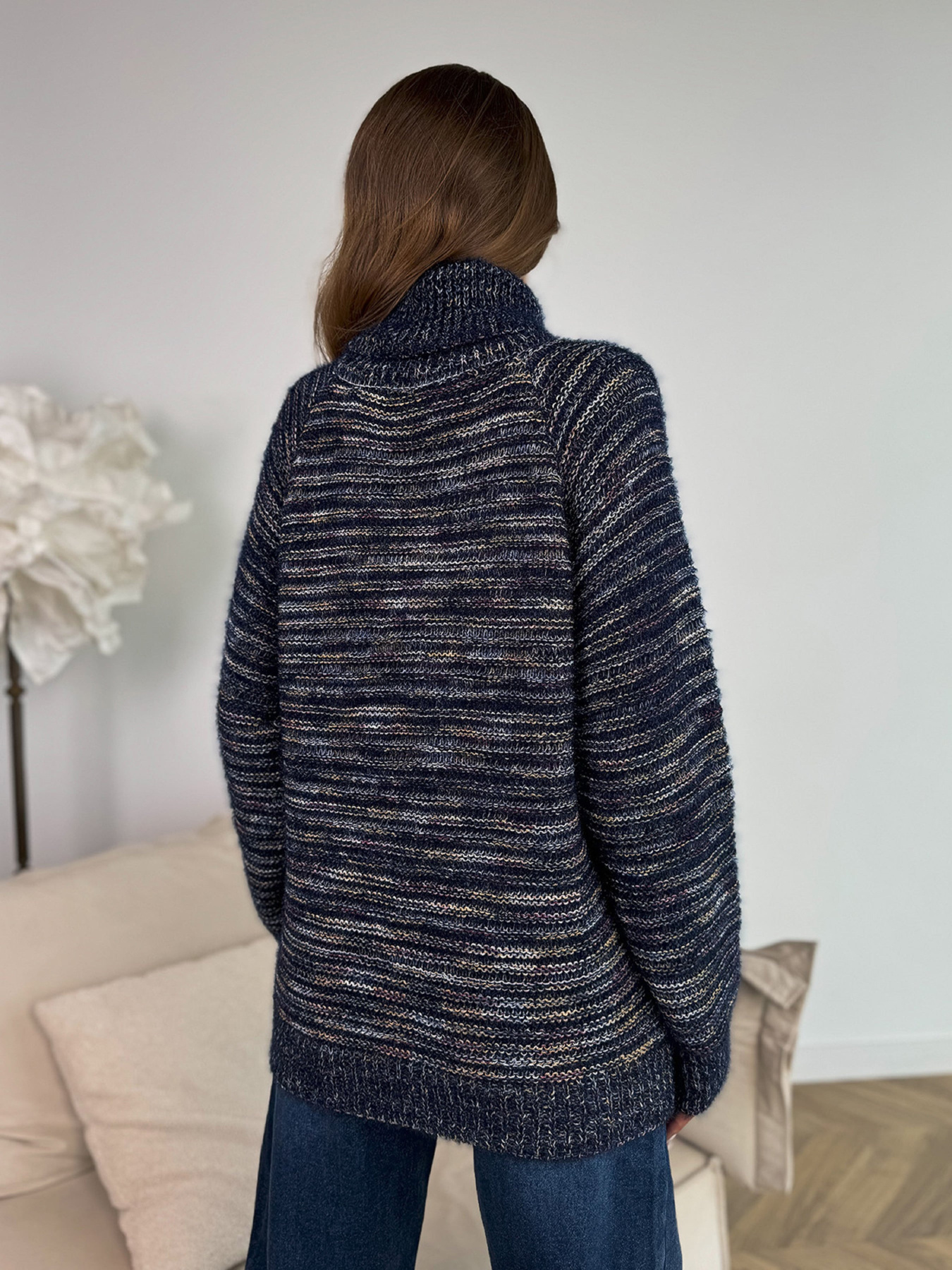 Свитер ISSA Plus модель WN20-675_темно_синий Фото