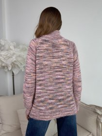 Свитер ISSA Plus модель WN20-675_розовый Фото