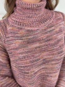 Светр ISSA Plus модель WN20-675_темно_розовый Фото