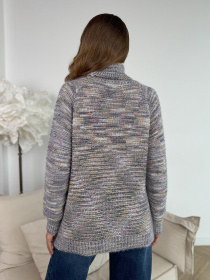 Светр ISSA Plus модель WN20-675_серый Фото