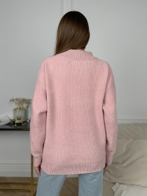 Свитер ISSA Plus модель WN20-679_розовый Фото