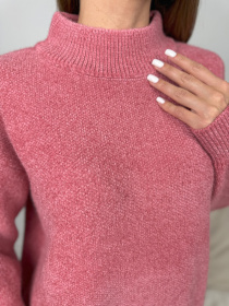 Светр ISSA Plus модель WN20-679_темно_розовый Фото