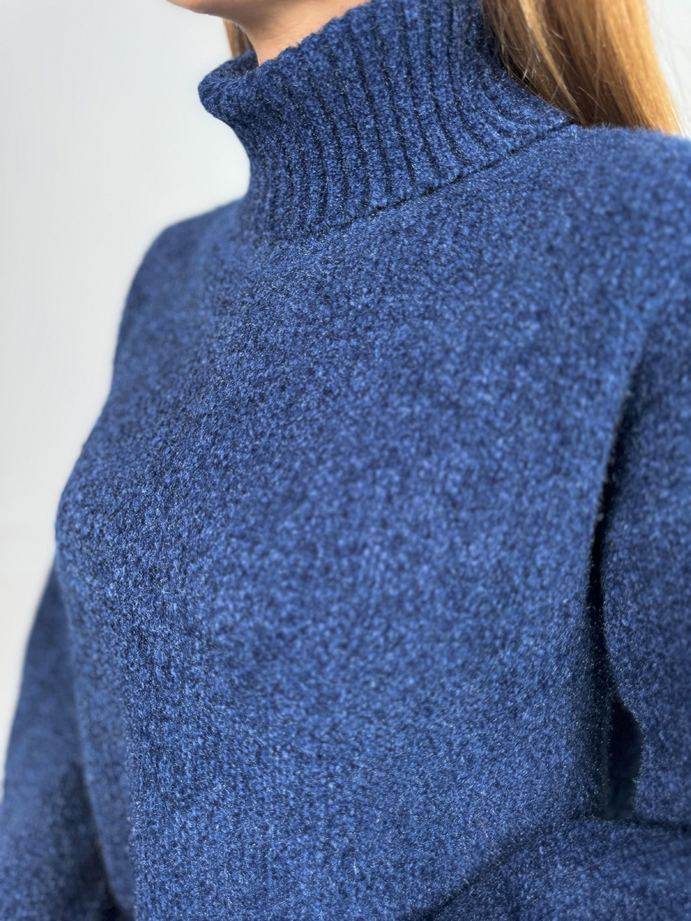 Светр ISSA Plus модель WN20-680_темно_синий Фото