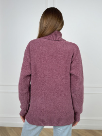 Свитер ISSA Plus модель WN20-680_сиреневый Фото