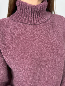 Свитер ISSA Plus модель WN20-680_сиреневый Фото