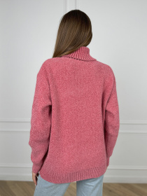 Свитер ISSA Plus модель WN20-680_темно_розовый Фото
