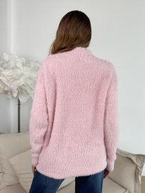 Свитер ISSA Plus модель WN20-681_розовый Фото