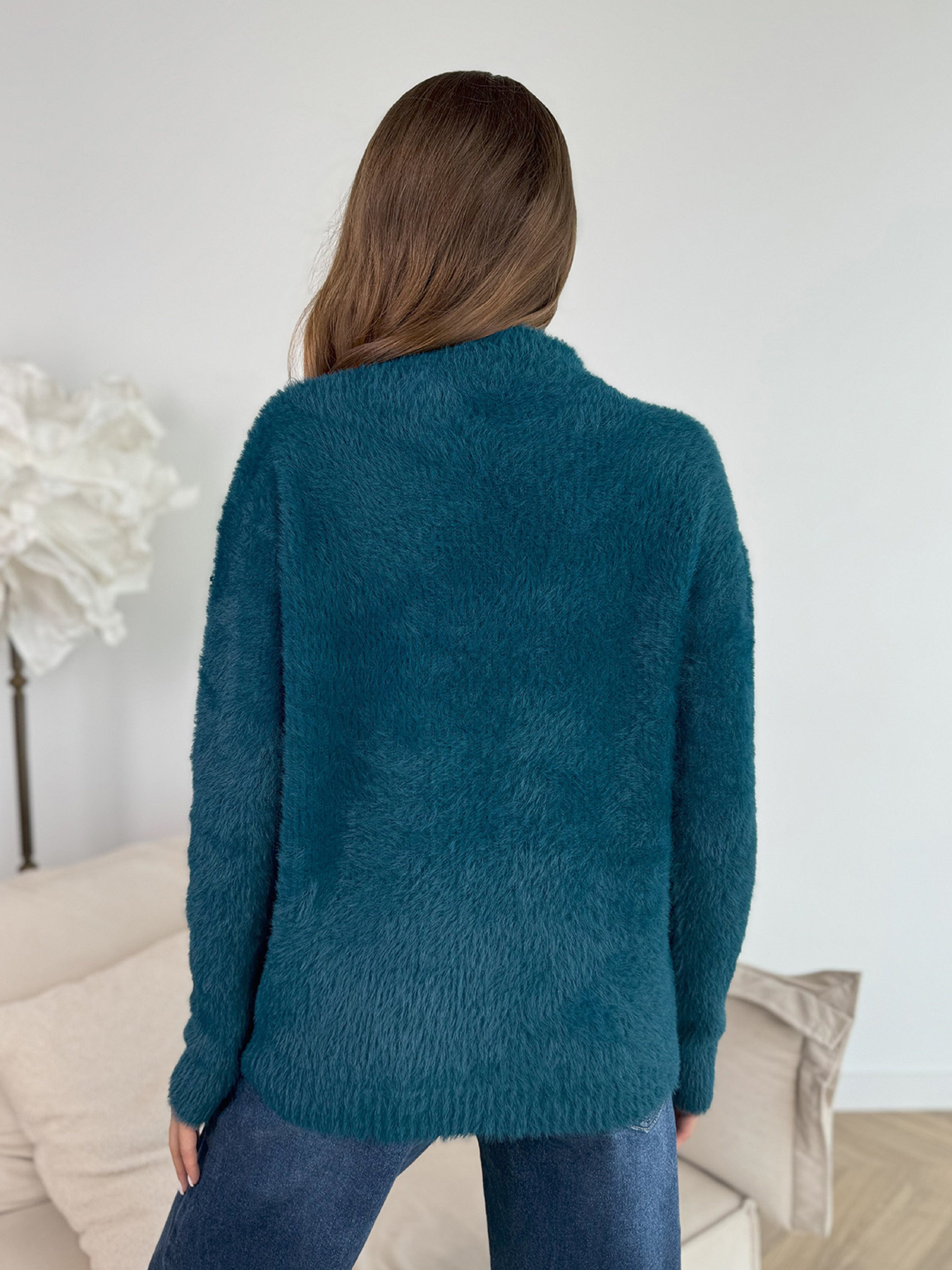 Светр ISSA Plus модель WN20-681_зеленый Светр ISSA Plus модель WN20-681_зеленый Фото