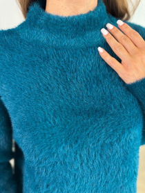 Светр ISSA Plus модель WN20-681_зеленый Светр ISSA Plus модель WN20-681_зеленый Фото