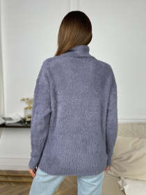 Светр ISSA Plus модель WN20-682_серый Фото