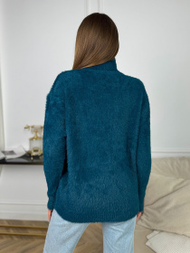 Свитер ISSA Plus модель WN20-682_зеленый Фото