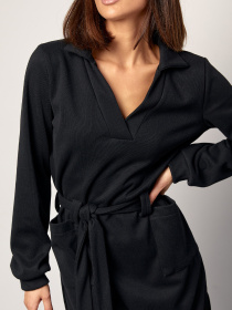 Платье макси ISSA Plus модель 14870_черный Фото