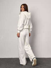 Повсякденний костюм ISSA Plus модель 14871_молочный Фото