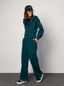 Костюм ISSA Plus модель 14871_темно_зеленый Фото