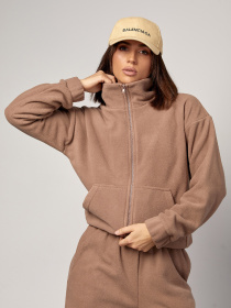 Спортивный костюм ISSA Plus модель 14873_коричневый Фото