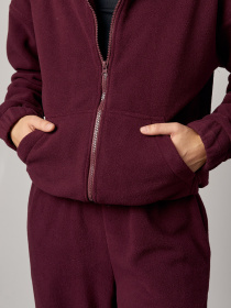 Спортивный костюм ISSA Plus модель 14873_темно_бордовый Фото