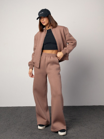 Костюм ISSA Plus модель 14875_коричневый Фото