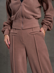 Костюм ISSA Plus модель 14871_коричневый Фото