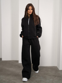 Повсякденний костюм ISSA Plus модель 14875_черный Фото