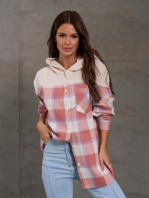 Сорочка повсякденна ISSA Plus модель 14879_мультиколор Фото