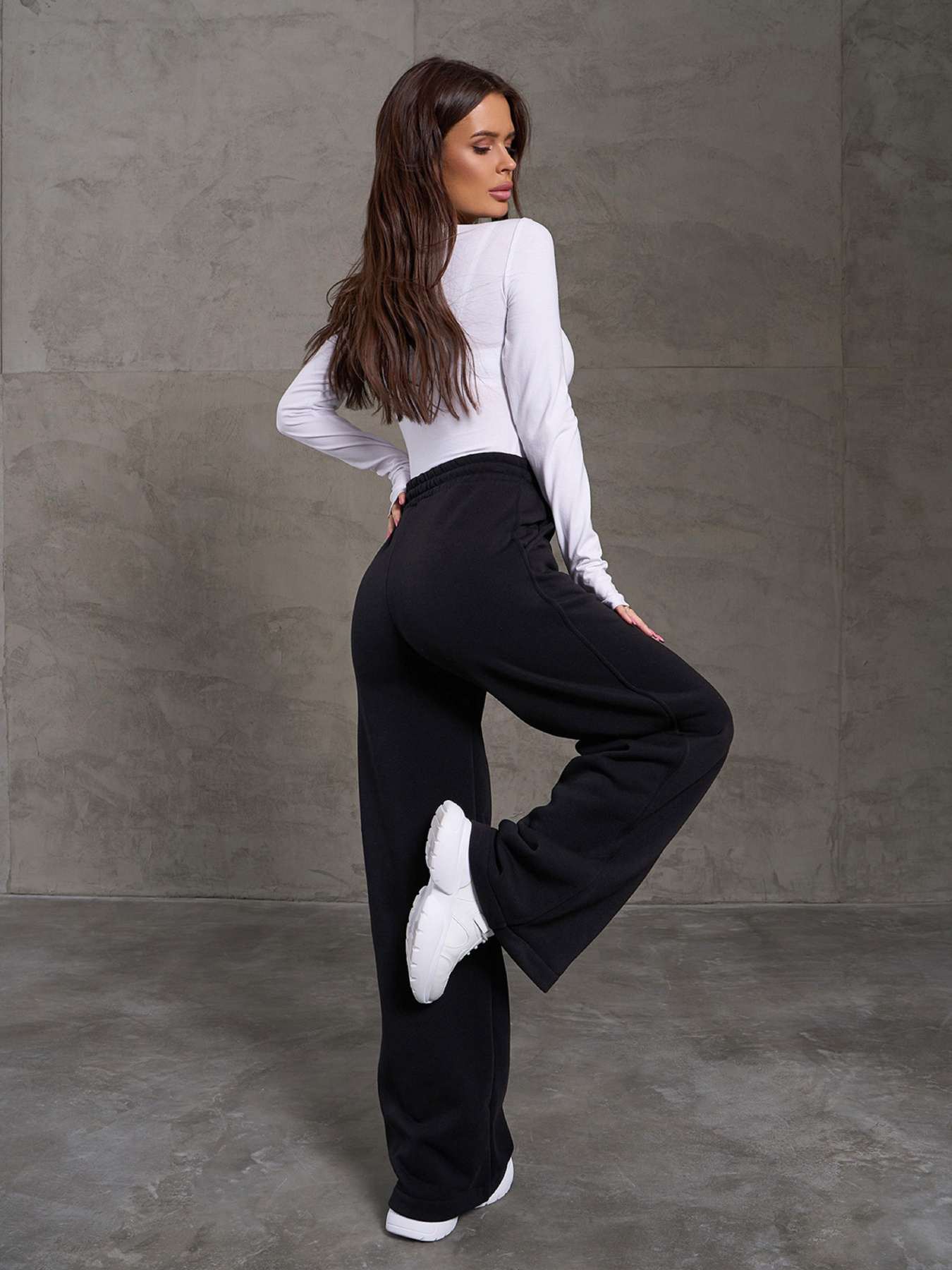 Палаццо ISSA Plus модель 14905_черный Фото