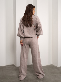 Повсякденний костюм ISSA Plus модель SA-572_коричневый Фото