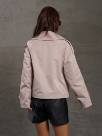 Тренч ISSA Plus модель 14881_светло_бежевый Фото