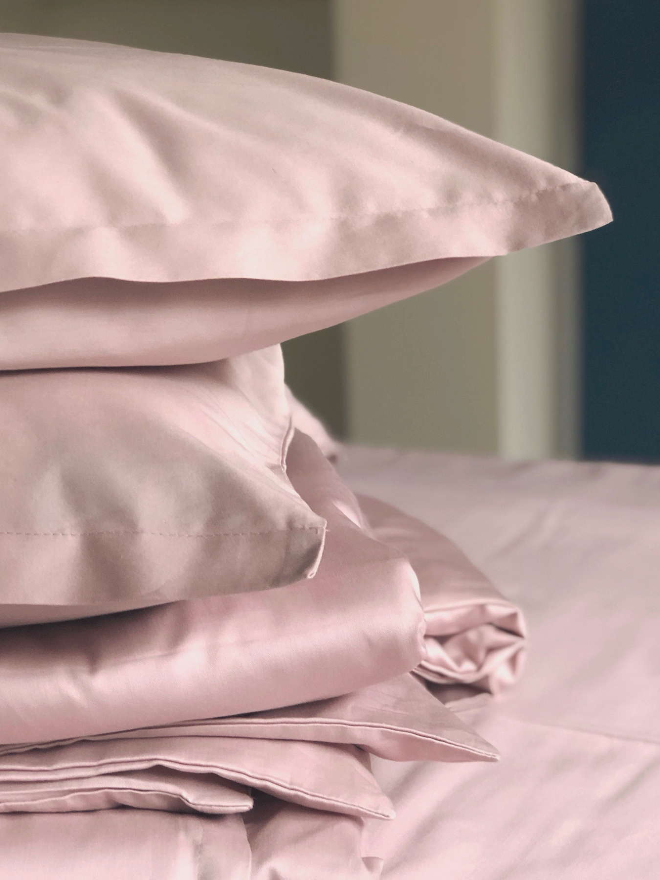 Комплект постільної білизни класичний рожевий Cozy модель 8047787 Фото