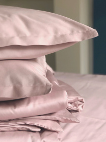 Комплект постільної білизни класичний рожевий Cozy модель 8047787 Фото