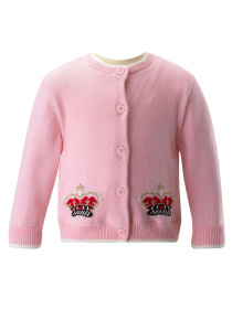 Кардиган Rachel Riley Crown Intarsia модель ICA29PKAED-PNK Фото