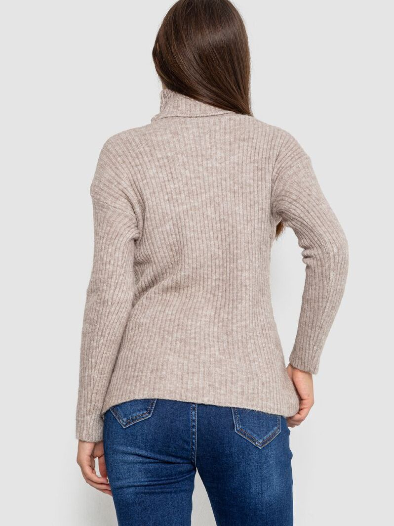 Гольф жіночий однотонний 242R051 модель У-1131332::000000023 Фото