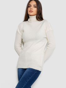 Гольф жіночий однотонний 242R051 модель У-1131332::000000060 Фото