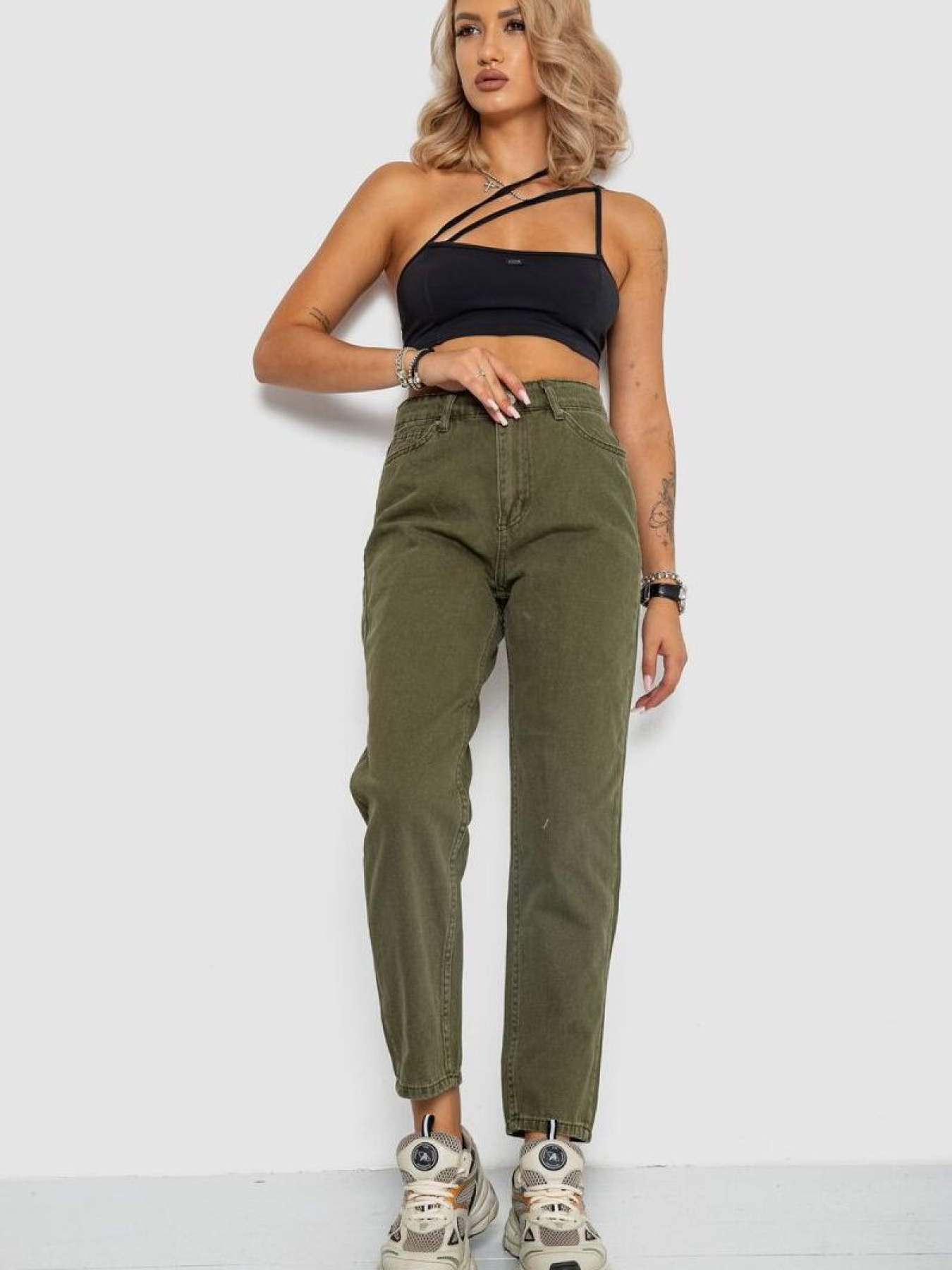 Джинсы мом Ager модель У-1131111::000000227 Фото