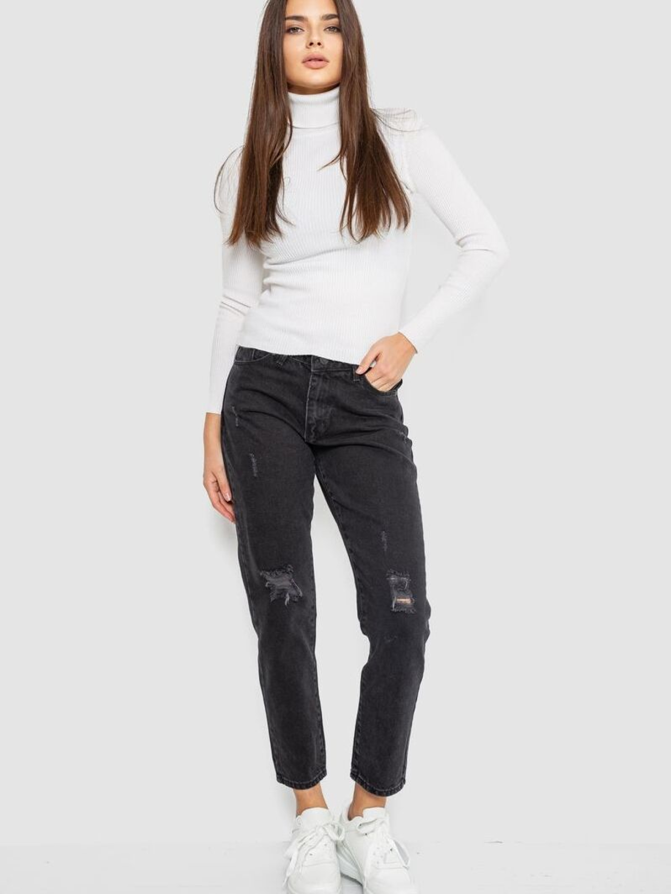 Джинсы мом Ager модель У-1131125::000000096 Фото