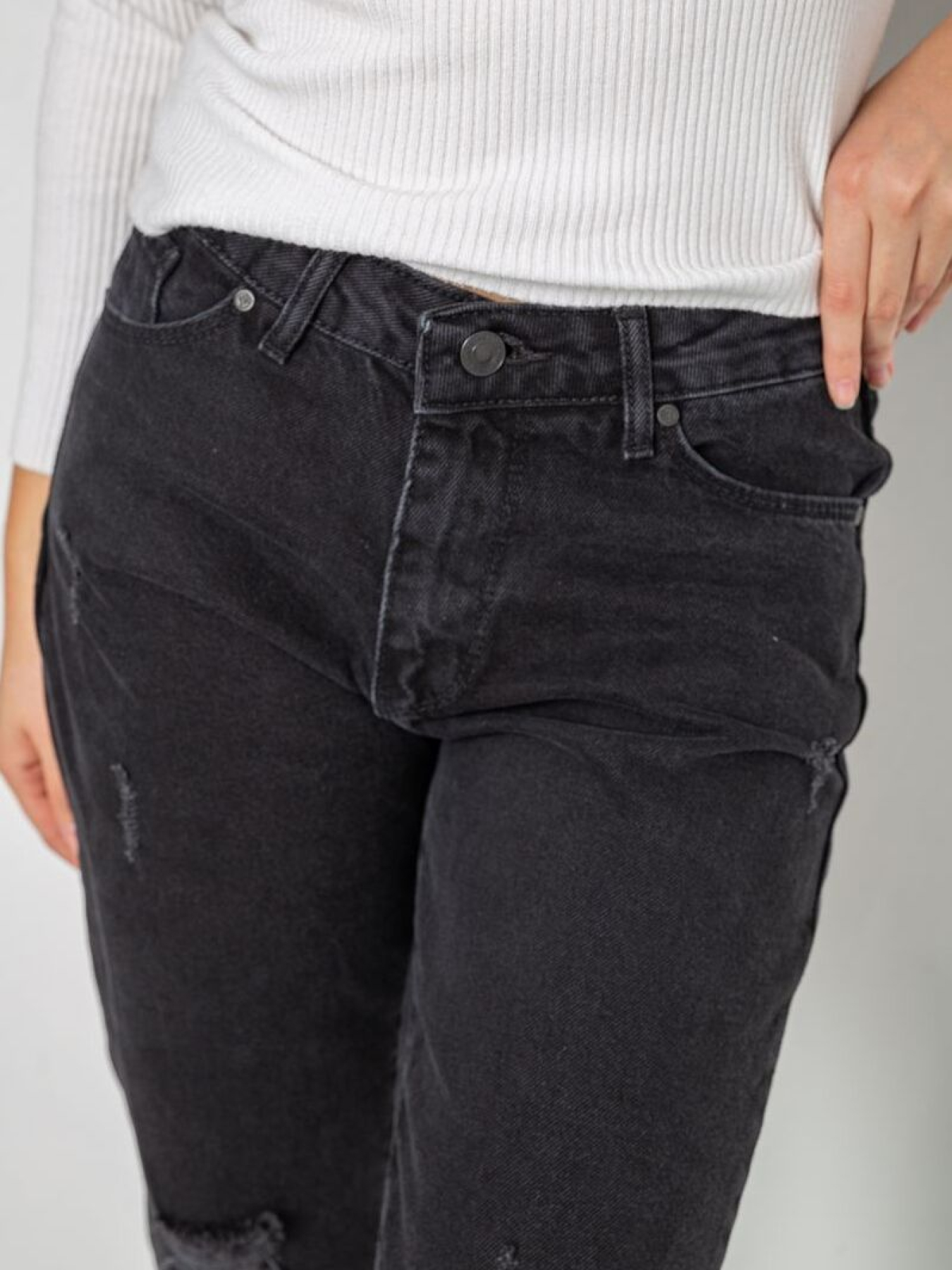 Джинсы мом Ager модель У-1131125::000000096 Фото