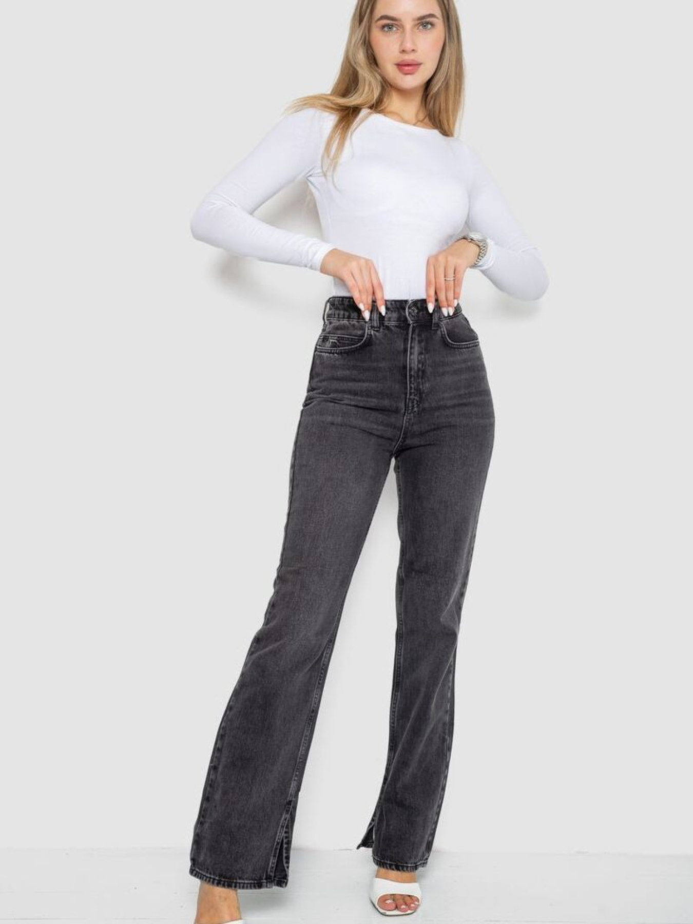 Расклешенные джинсы Ager модель У-1131121::000000072 Фото