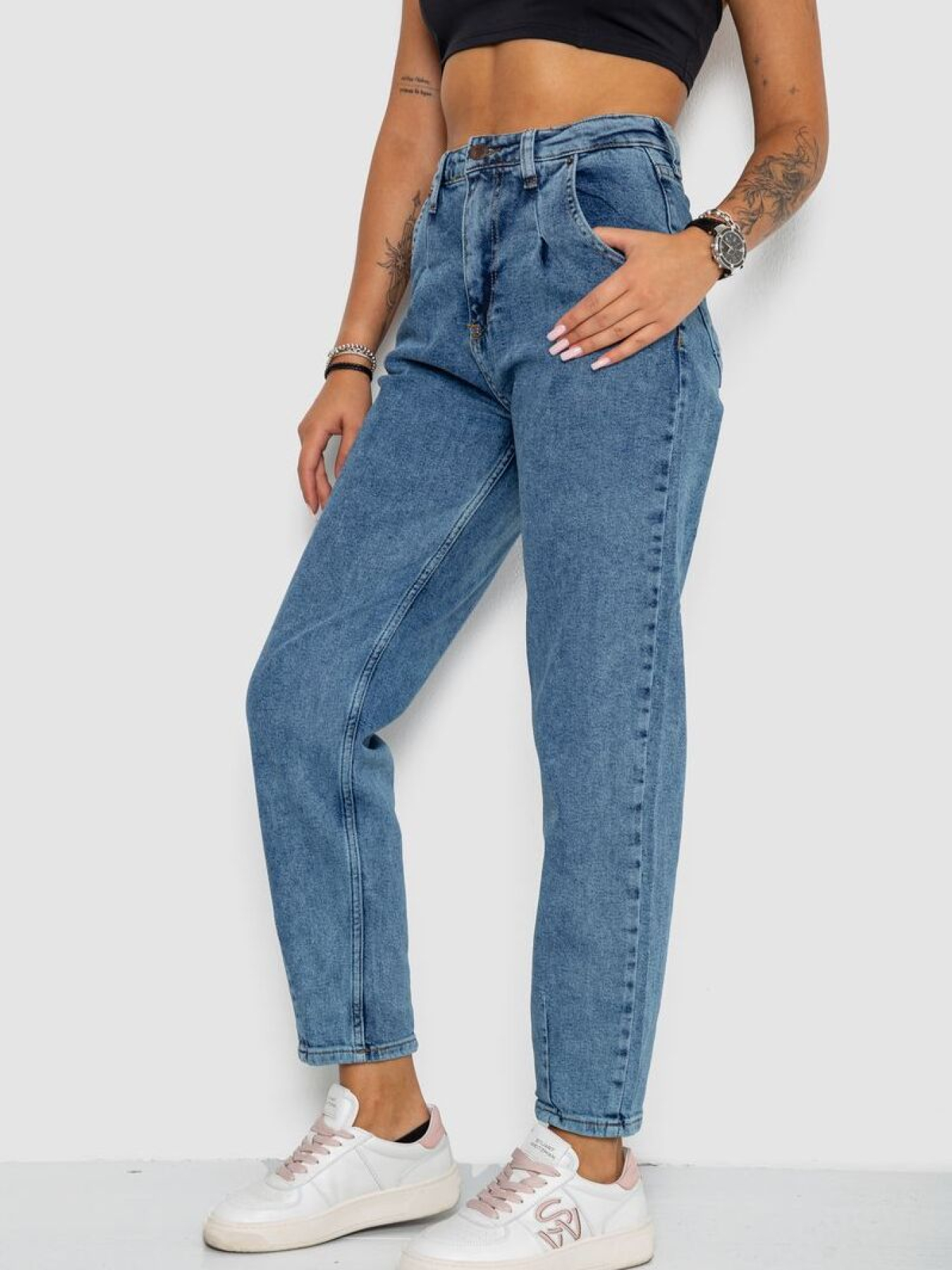 Джинсы мом Ager модель У-1131105::000000084 Фото