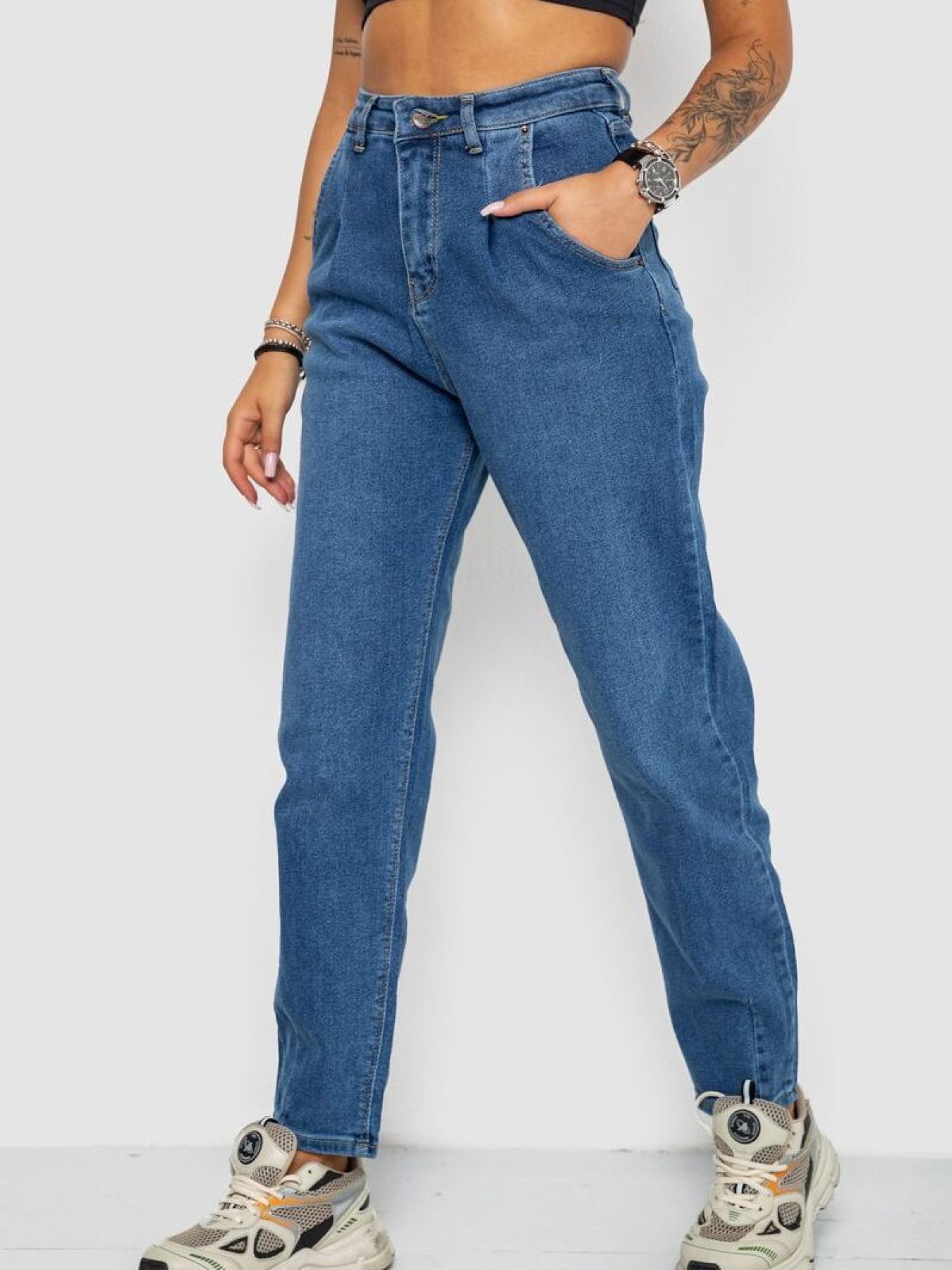 Джинсы мом Ager модель У-1131080::000000084 Фото