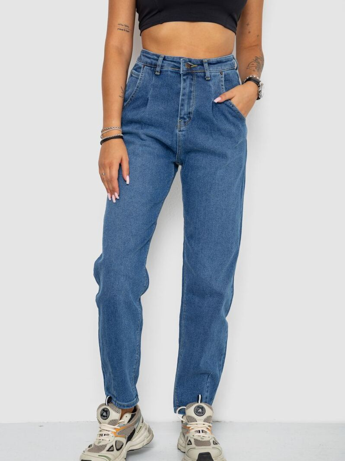 Джинсы мом Ager модель У-1131080::000000084 Фото