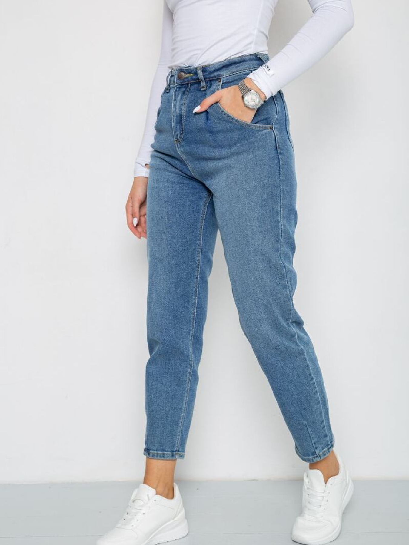 Джинсы мом Ager модель У-1131127::000000084 Фото