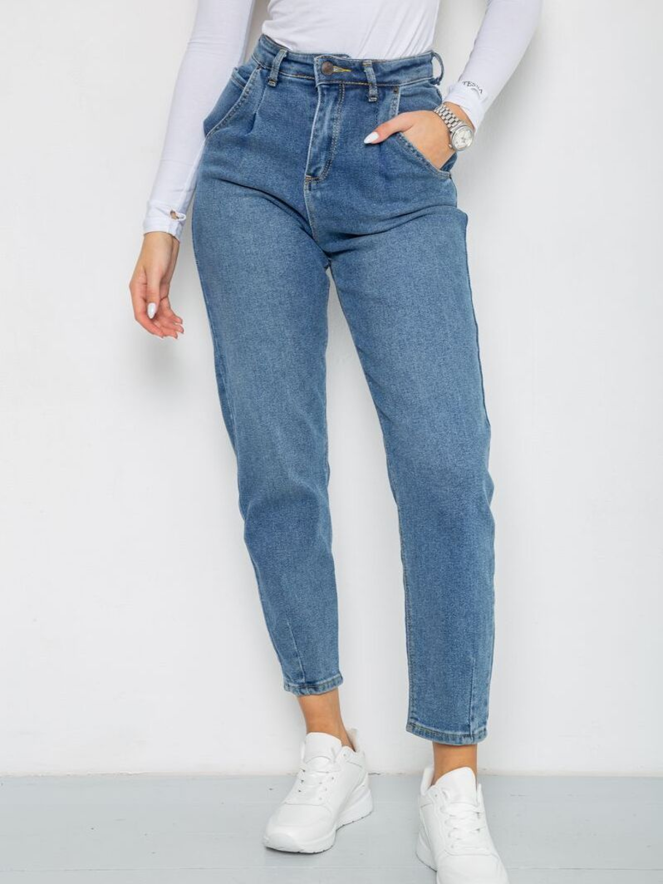 Джинсы мом Ager модель У-1131127::000000084 Фото