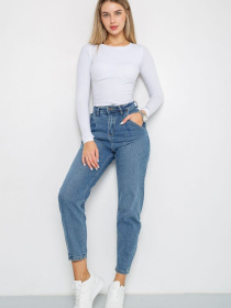 Джинсы мом Ager модель У-1131127::000000084 Фото