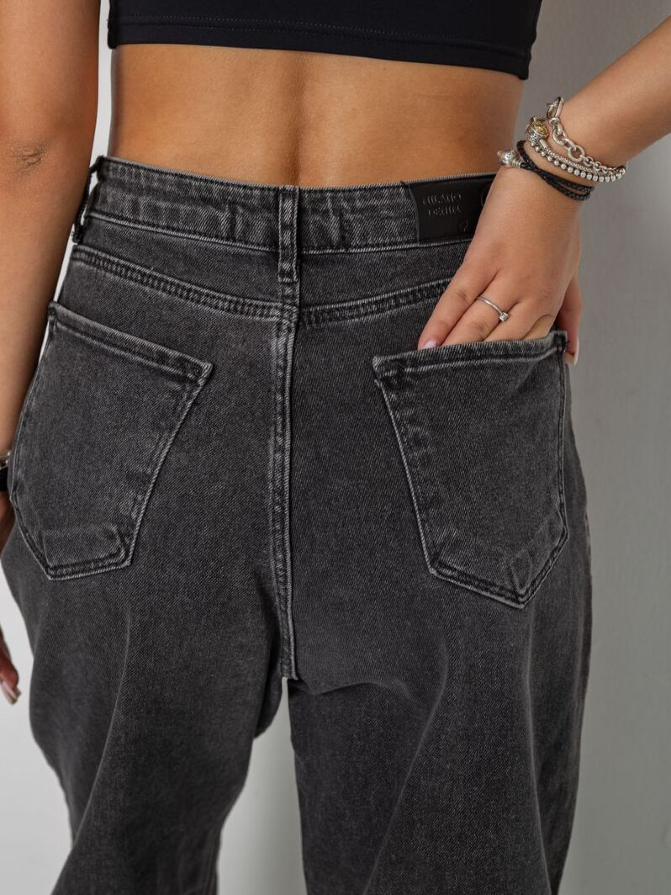 Джинси мом Ager модель У-1131083::000000072 Фото