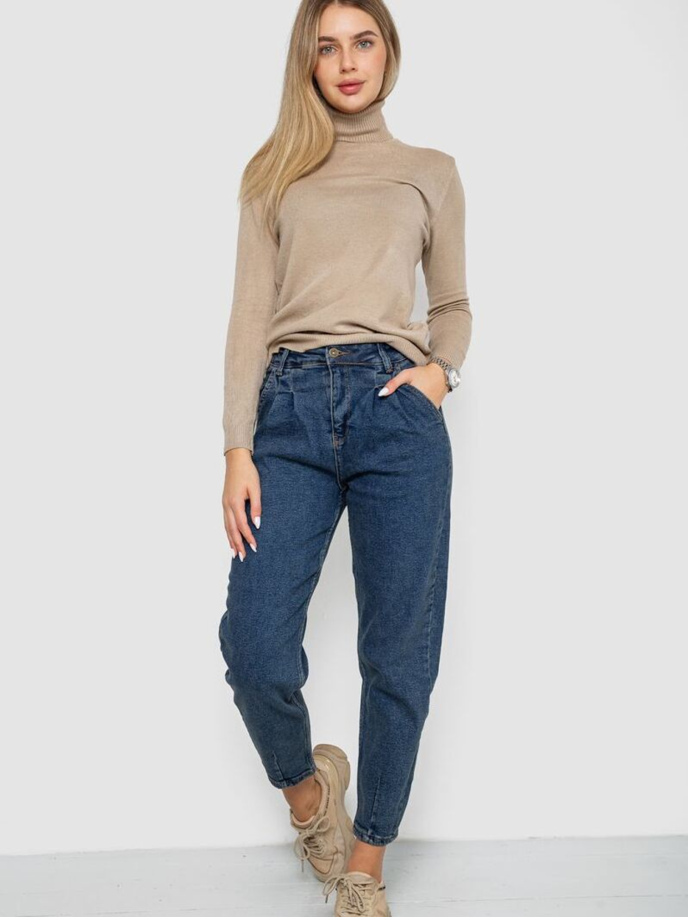 Джинсы мом Ager модель У-1131113::000000084 Фото