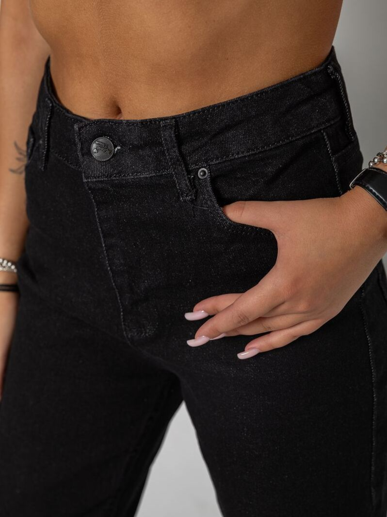 Джинсы мом Ager модель У-1131059::000000096 Фото