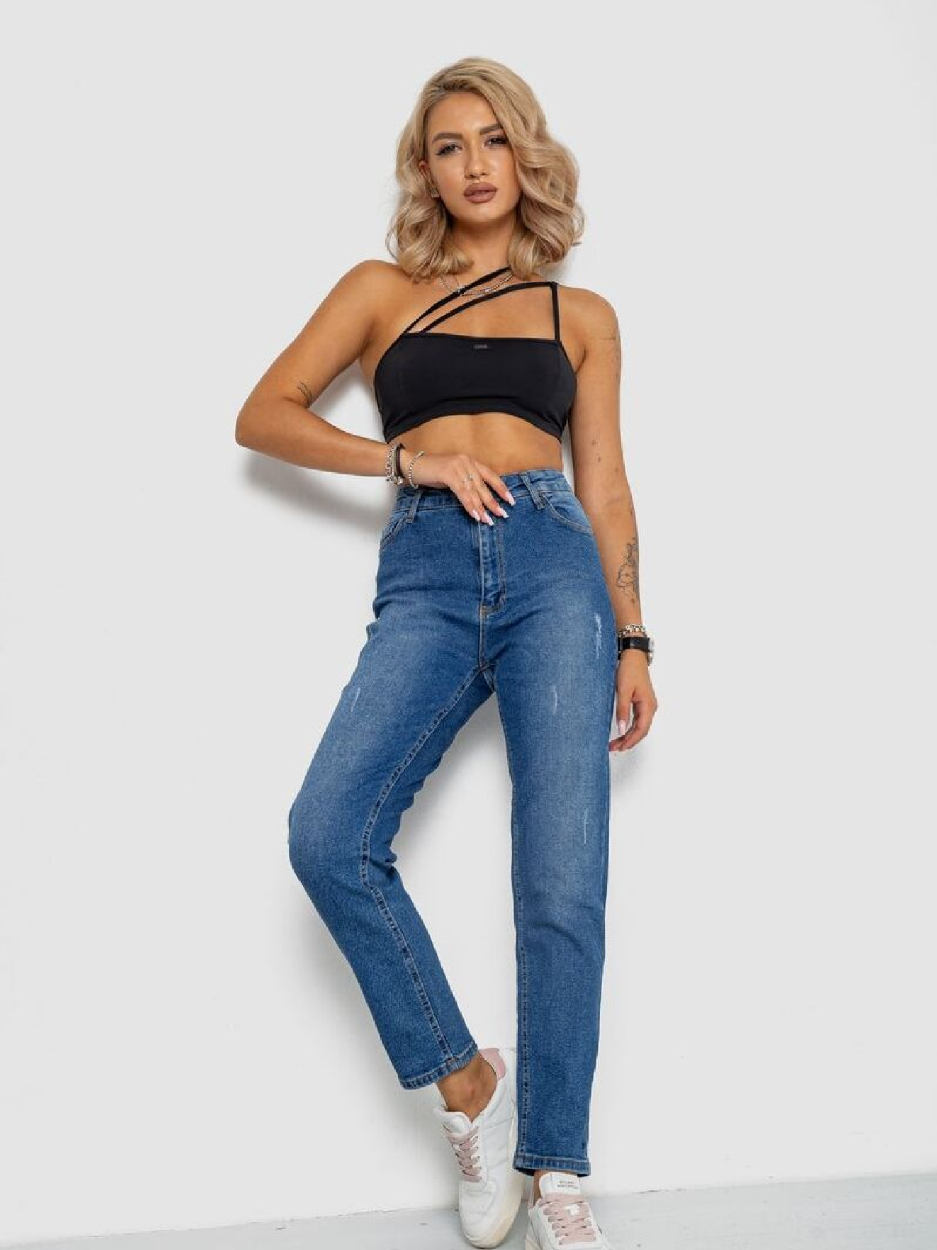 Джинсы мом Ager модель У-1131060::000000084 Фото