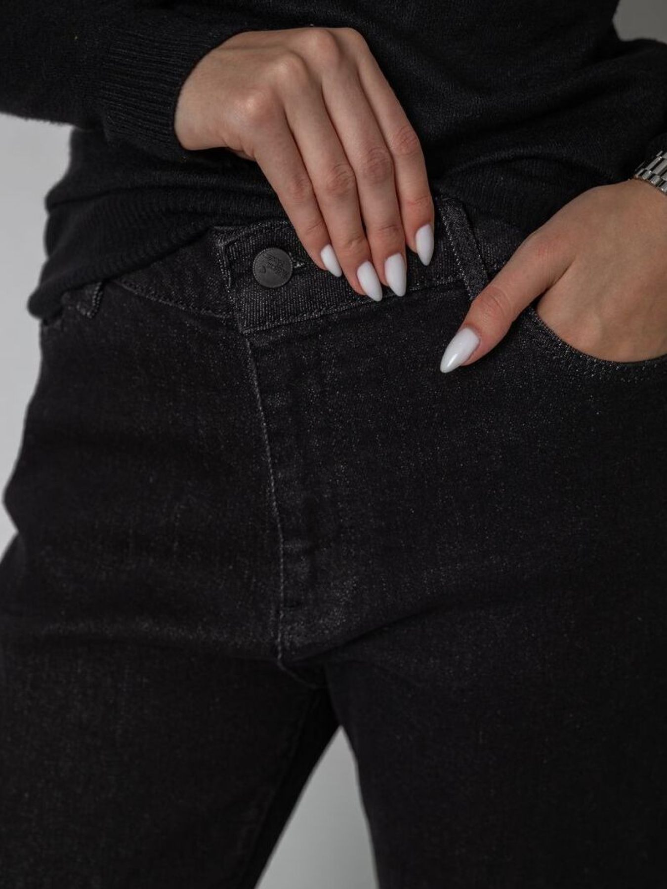 Джинсы мом Ager модель У-1131133::000000096 Фото