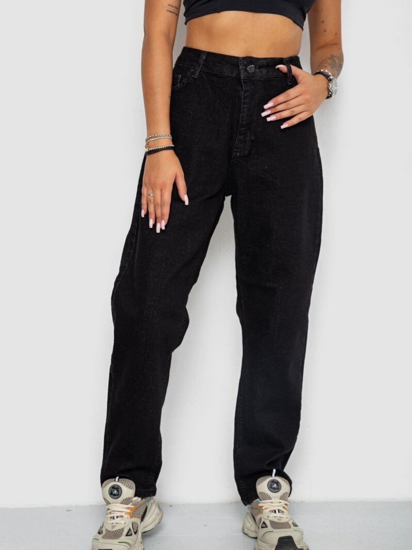 Джинсы мом Ager модель У-1131085::000000096 Фото