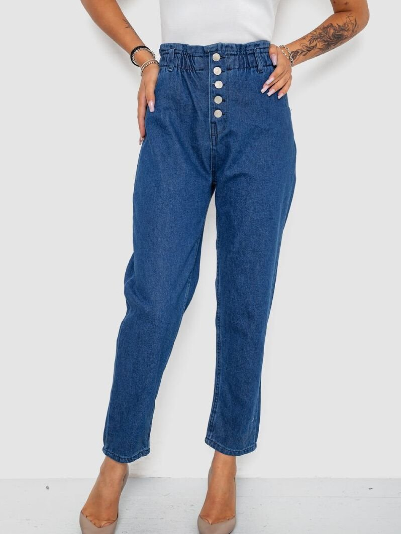 Джинси мом Ager модель У-1130562::000000084 Фото