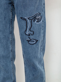 Джинсы мом Ager модель У-1129134::000000084 Фото